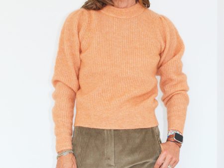 SEC.F Brooky Puff Knit in Toasted Nut Sale