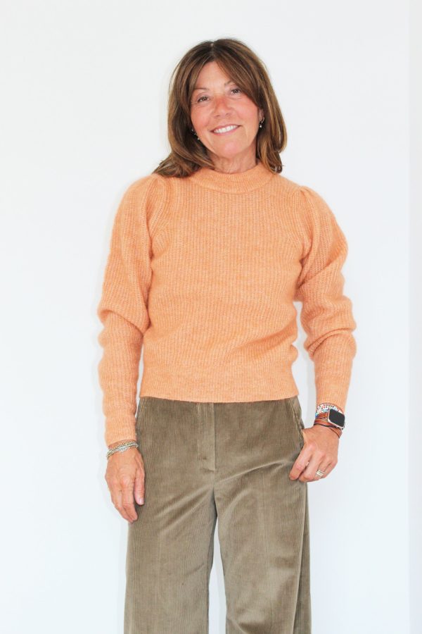 SEC.F Brooky Puff Knit in Toasted Nut Sale