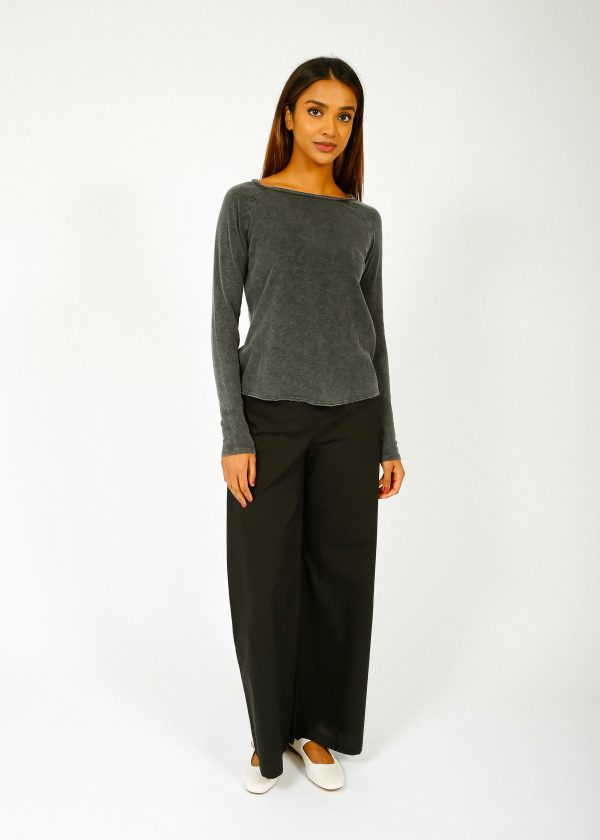 SUNCOO Johan Trousers in Black Hot on Sale