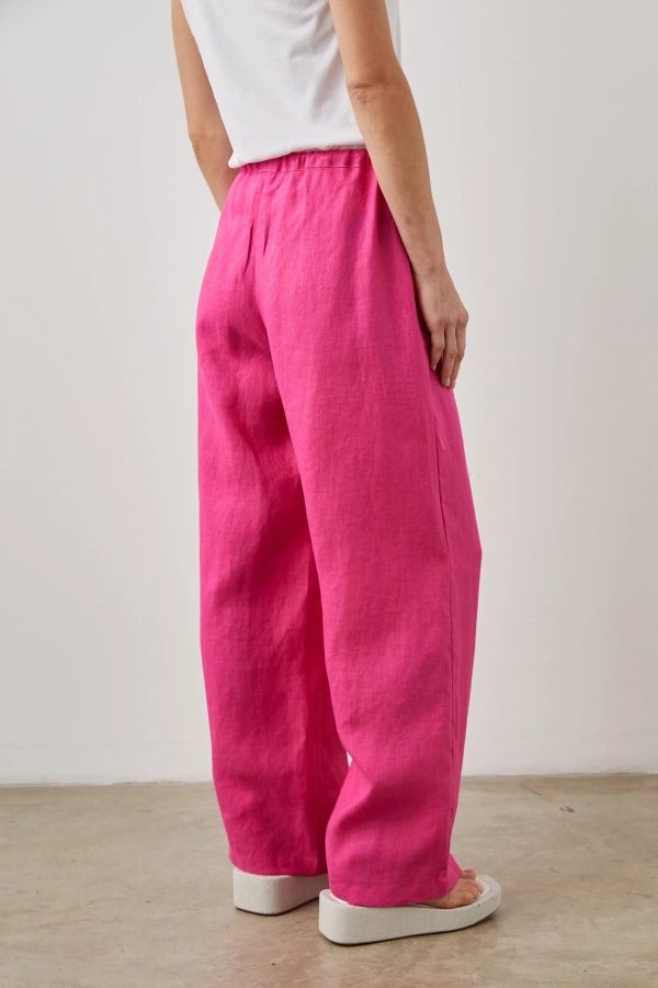 RAILS Emmie trousers in Raspberry Fashion