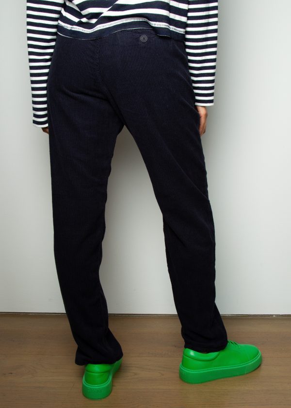 FIVE Cyril Trousers in Navy Cheap