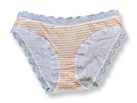 S&S Candy Stripe Knicker in Orange For Sale