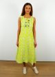 FERI Melanie Dress in Lime Combo Hot on Sale