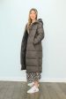 Ecoalf Lenox Long Jacket in Dark Bronze Online Hot Sale