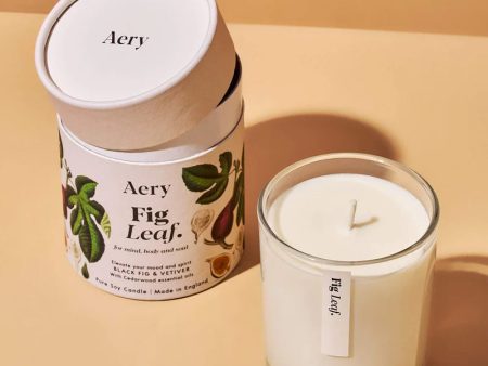 AERY Fig Leaf Candle Online now