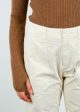 R&B Leyton Workwear Pant in Ivory Online Sale