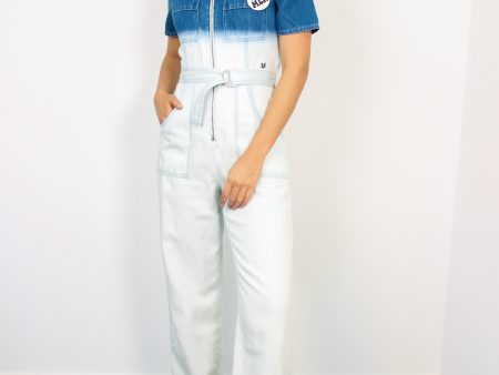 L&H Ondon Overall in Blue Ombre Online Hot Sale