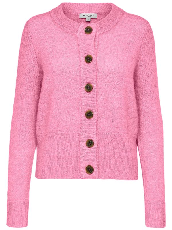 SLF Sia Cardigan In Prism Pink For Discount