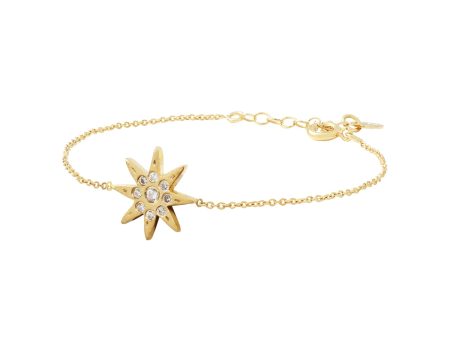 LH Electra Star Bracelet in Gold on Sale