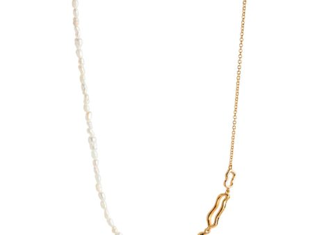 ENAMEL Juliana Necklace in Pearl Online Sale