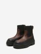 SLF Fasta Chunky Chelsea Boots in Carafe Online Hot Sale