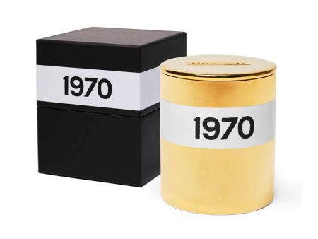 BF 1970 Ceramic Mineral Wax Candle in Gold Online now