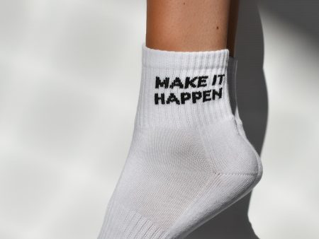 Soxygen Make it Happen Socks in Frost Fashion