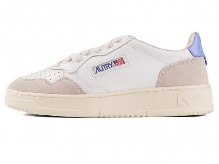 AUTRY MEDALIST in Suede White, Vista Online Hot Sale