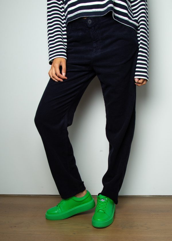 FIVE Cyril Trousers in Navy Cheap