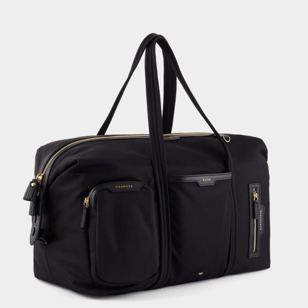 AH In-flight Bag in Black Recycled Nylon Fashion