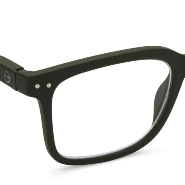 IZIPIZI Reading Glasses #L in Khaki Green Fashion