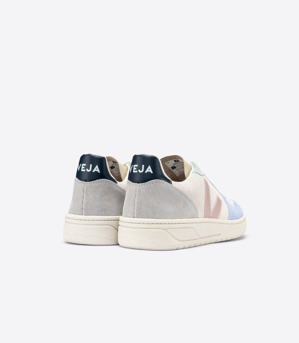 VEJA V-10 Suede in Multi, Natural, Babe Sale