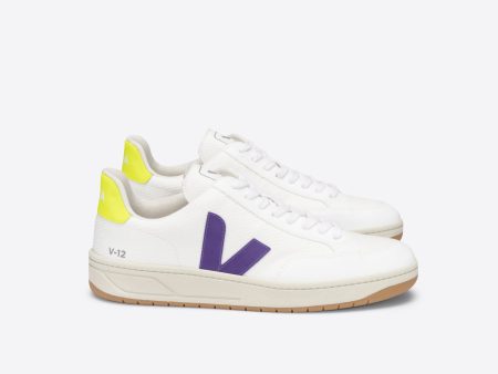 VEJA V-12 Mesh in White, Purple, Yellow Fluo For Cheap