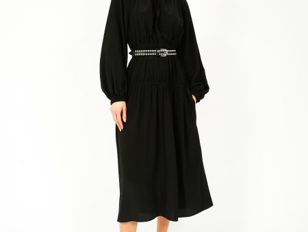 JOSEPH Dryden Dress in Black Online Hot Sale