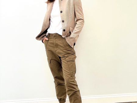 R&B Slade Blazer in Tan For Discount