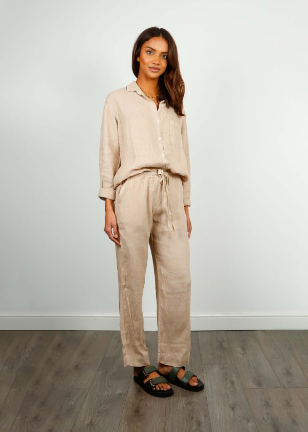 V Pico Trousers in Khaki Sale