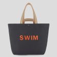 AH Swim Tote in Charcoal Supply