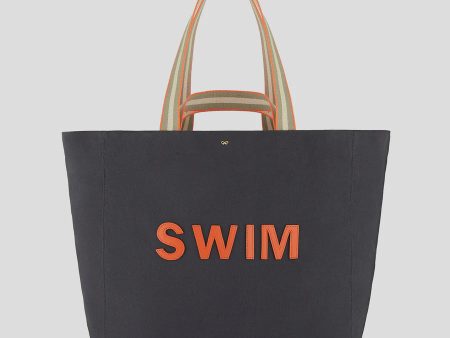 AH Swim Tote in Charcoal Supply