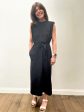 VELVET Aviso Dress in Black Sale