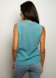 BF Cricket Lace Tank in Afternoon Blue For Sale