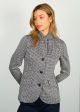 R&B Slade Plaid Blazer in Blue Plaid Cheap