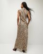 VB Kura Dress in Leopard Multi on Sale