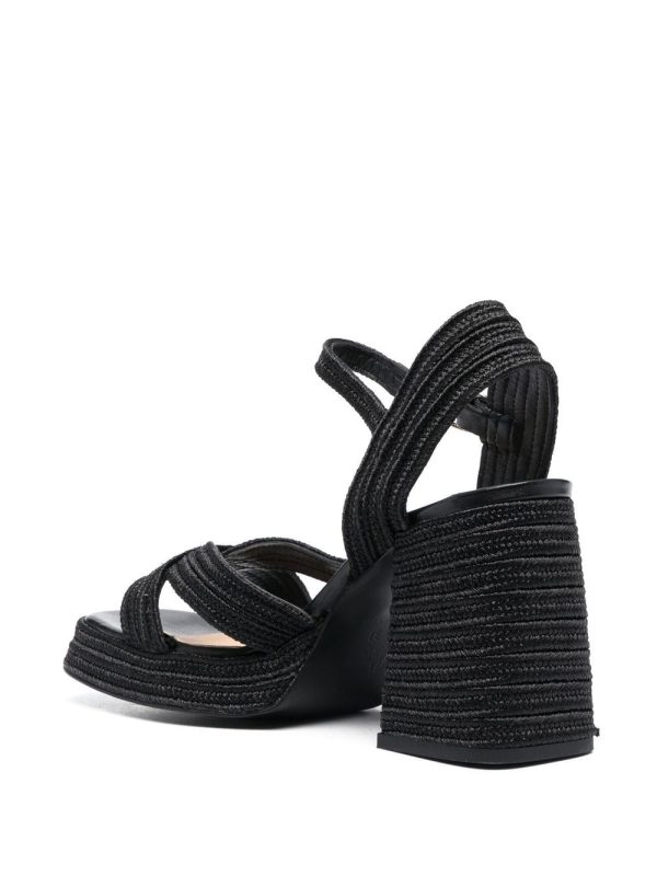 CASTANER Valle Heel in Black Online Sale