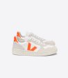 VEJA V-10 Mesh White, Natural, Orange Fluo Supply