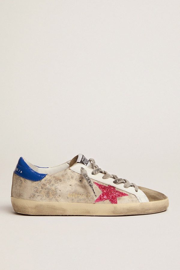 GG Superstar Leo Suede Trainers in Brown Taupe Hot on Sale