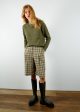 SLF Lulu Knit in Jumper in Dusky Green on Sale