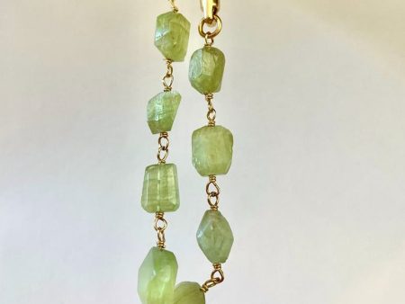 HANKA Lenny Bracelet in Green Kyanite For Discount