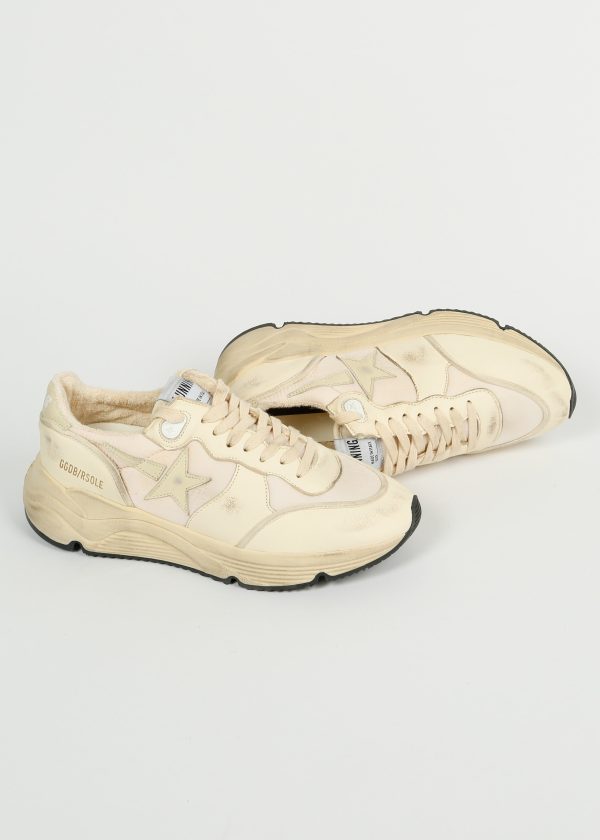 GG Running Sole in Beige, Pink Supply