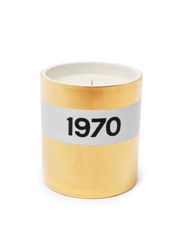 BF 1970 Ceramic Mineral Wax Candle in Gold Online now