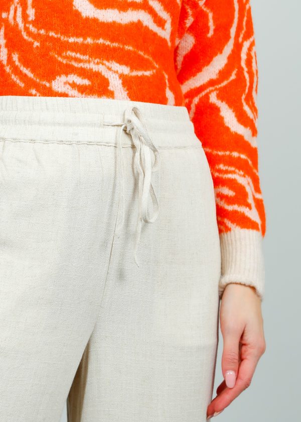 SLF Viva Gulia Linen Pant in Sandshell Online