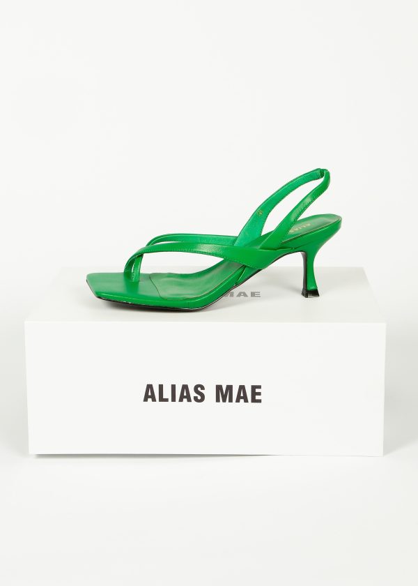 AM Basil Heel in Green Online Hot Sale