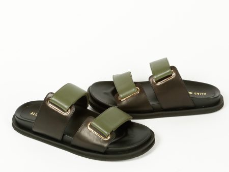 AM Pacey Slide in Black Discount