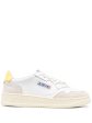 AUTRY MEDALIST in Suede White, Lemongrass Online Sale