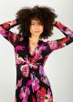 DVF Hades Dress in Pansy Wine Online