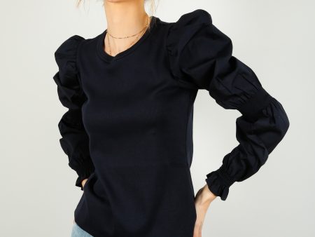 VB Fawn Top in Navy Discount