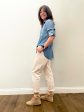 BD Split Back Button Down Shirt 2631 in Chambray Wash Fashion