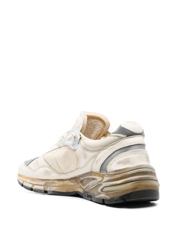 GG Running Dad in White, Beige, Silver Online Hot Sale