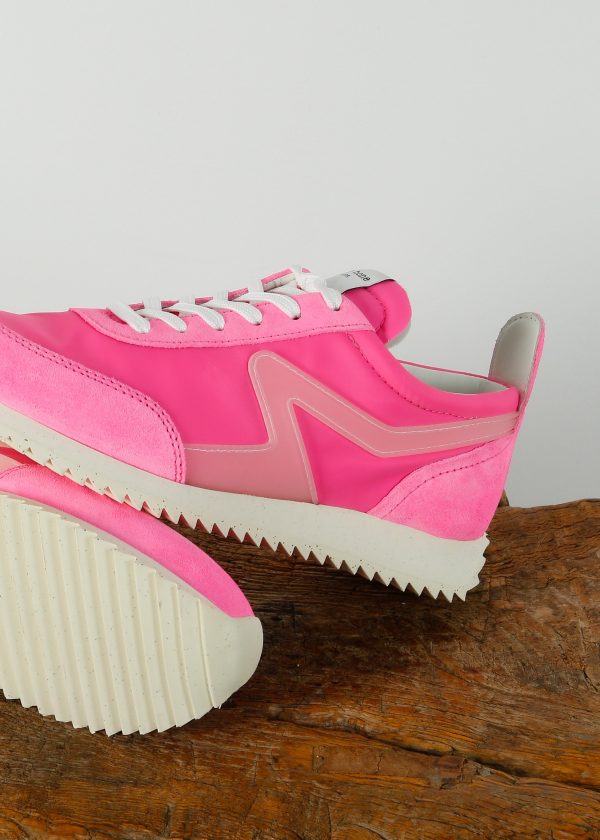 R&B Retro Runner in Neon Pink For Discount