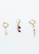 ZOI Higia Earrings in Sapphire Rose, Tourmaline For Cheap