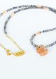 ZOI Hugo Necklace, Iolite, Rhodonite, Pearl Online